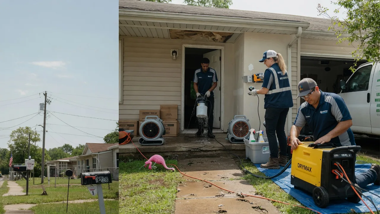 Storm Damage Water Removal in Paint Rock, TX near me